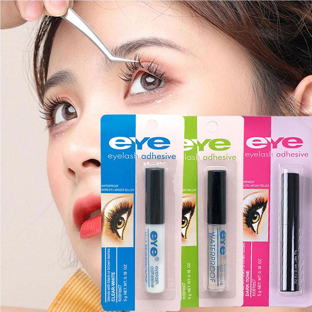Eyelash Extension Eye Irritation - Impermeável cola adesiva forte para cílios,