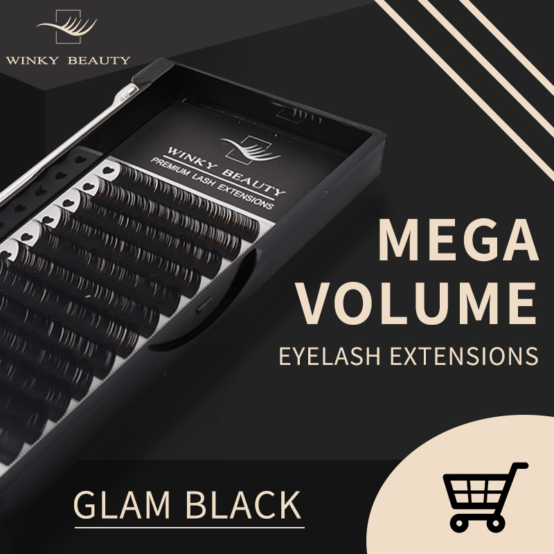 Eyelash Extension For Asian Eyes - Winky Beauty Personalize seu logotipo Extensão