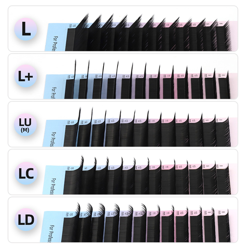 Eyelash Extension Russian - Rujade l l l + lc