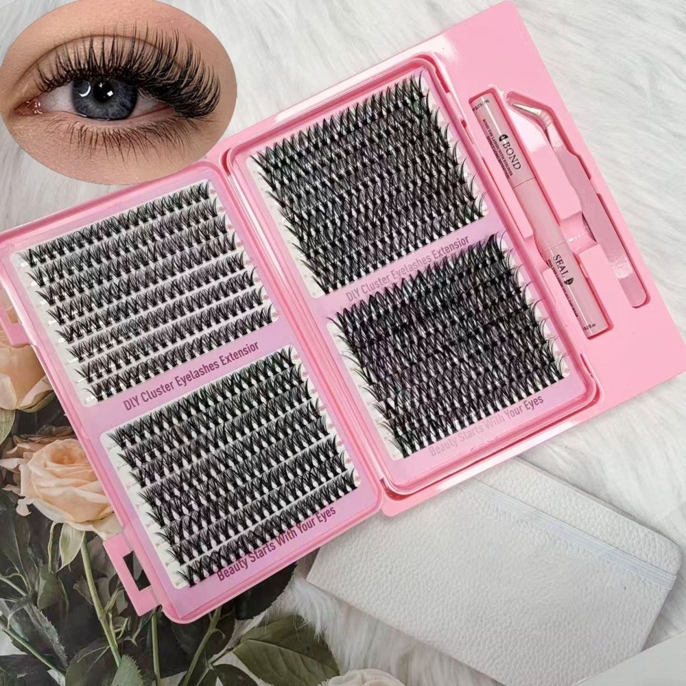 Eyelash Extension Look - Novas Cílios Postiços Longos e Grossos