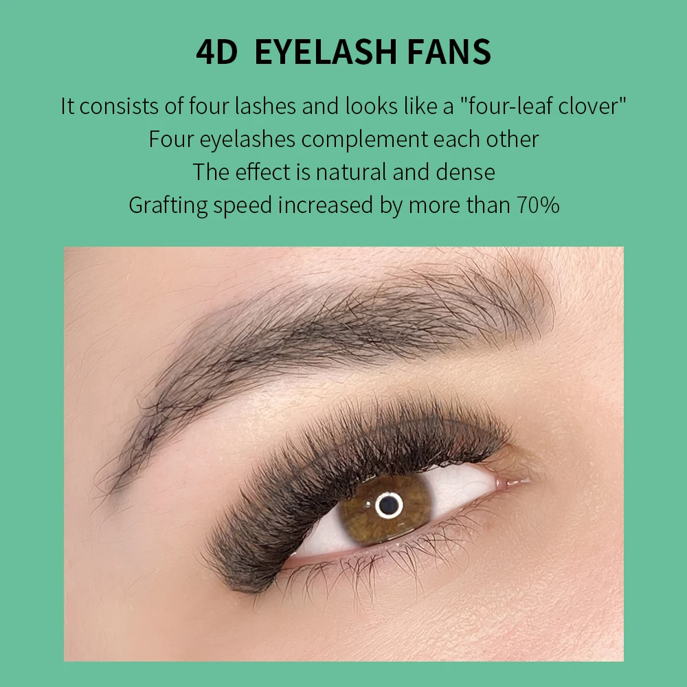Glamlash 4d w forma extensões  - Eyelash Extension Human Hair avaliação e preço