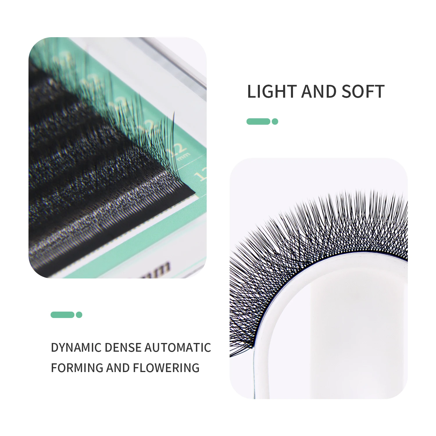 Glamlash 4d w forma extensões  - Eyelash Extension Human Hair avaliação e preço