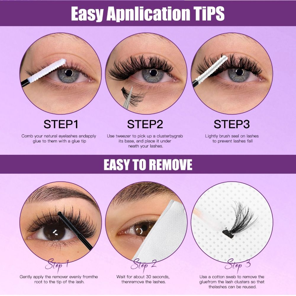 Cílios Postiços com Aparência  - Eyelash Extension Look avaliação e preço