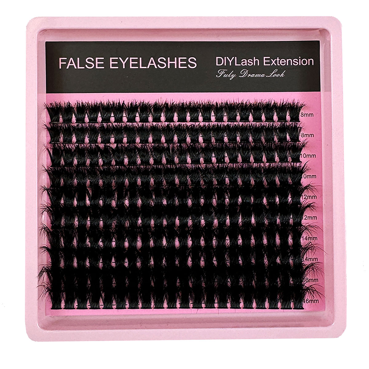 50d-160d 8d luxo fofo diy clus - Eyelash Extension Russian avaliação e preço