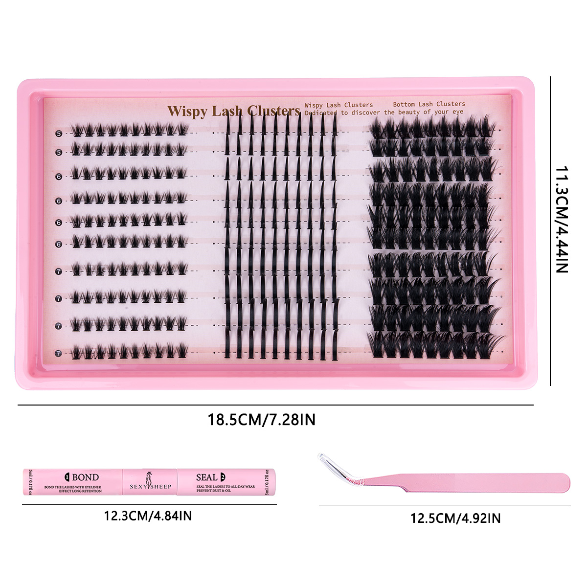 Kit de Cílios Postiços em Tufo - Eyelash Extension For Asian Eyes avaliação e preço