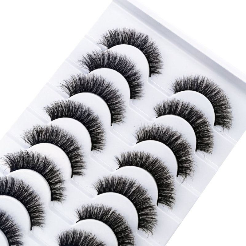 Hbzgtla 10 paris cílios de gat - Eyelash Extension Human Hair avaliação e preço