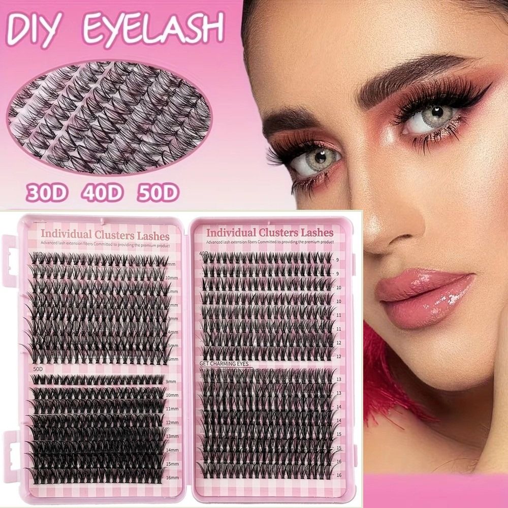 Cílios Postiços de 8-16mm de C - Eyelash Extension Look avaliação e preço