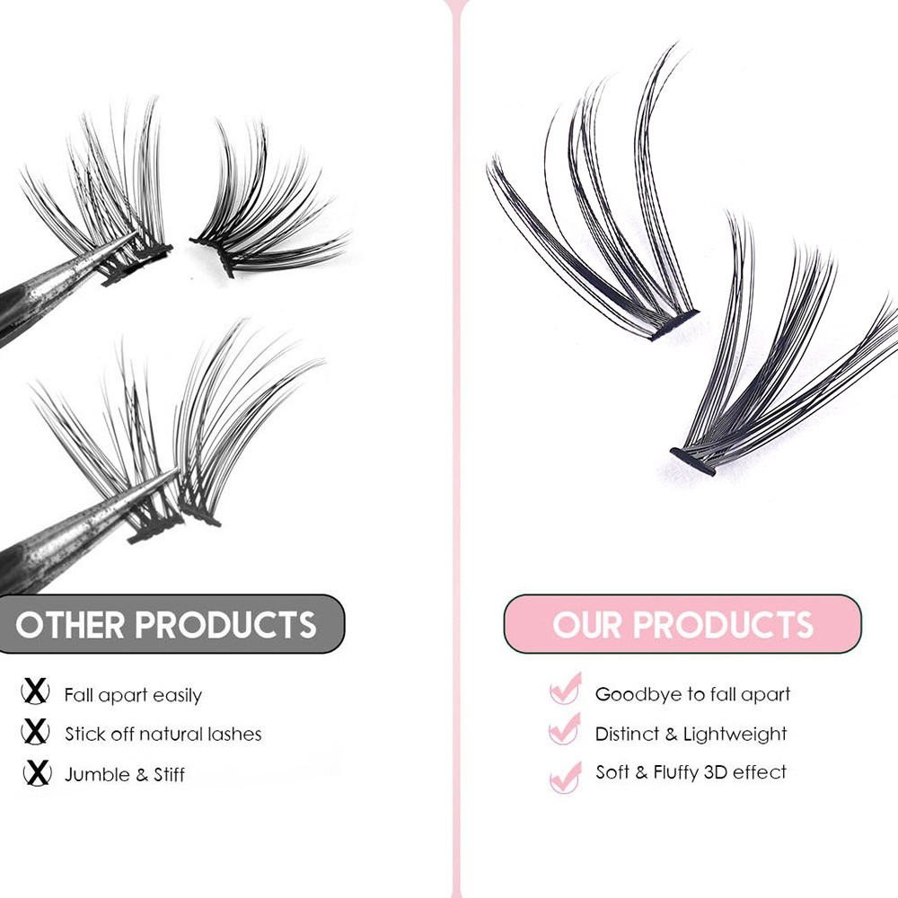 Cílios Postiços de 8-16mm de C - Eyelash Extension Look avaliação e preço